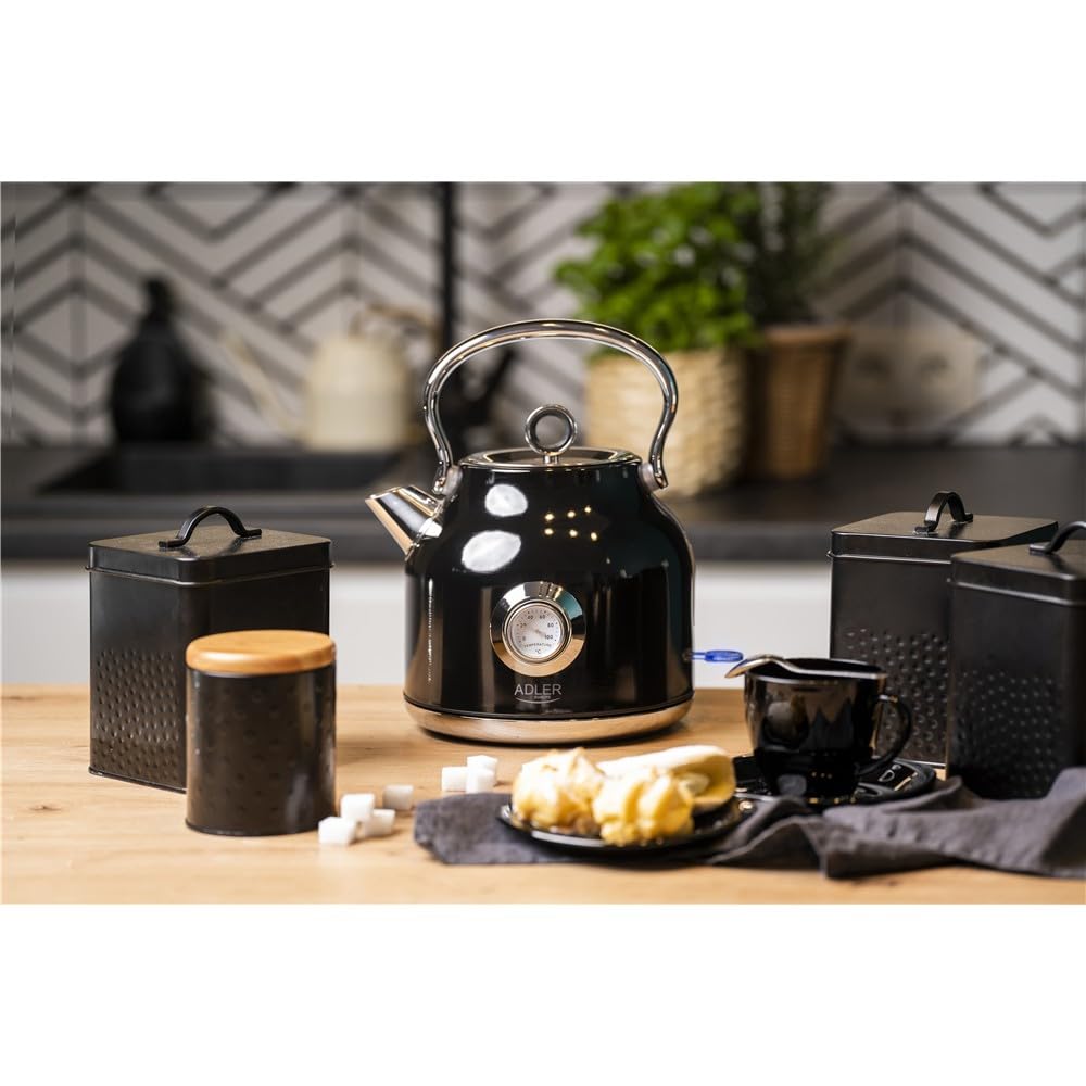 Adler ad_1346b AD 1346 Bouilloire électrique 1,7L Noir