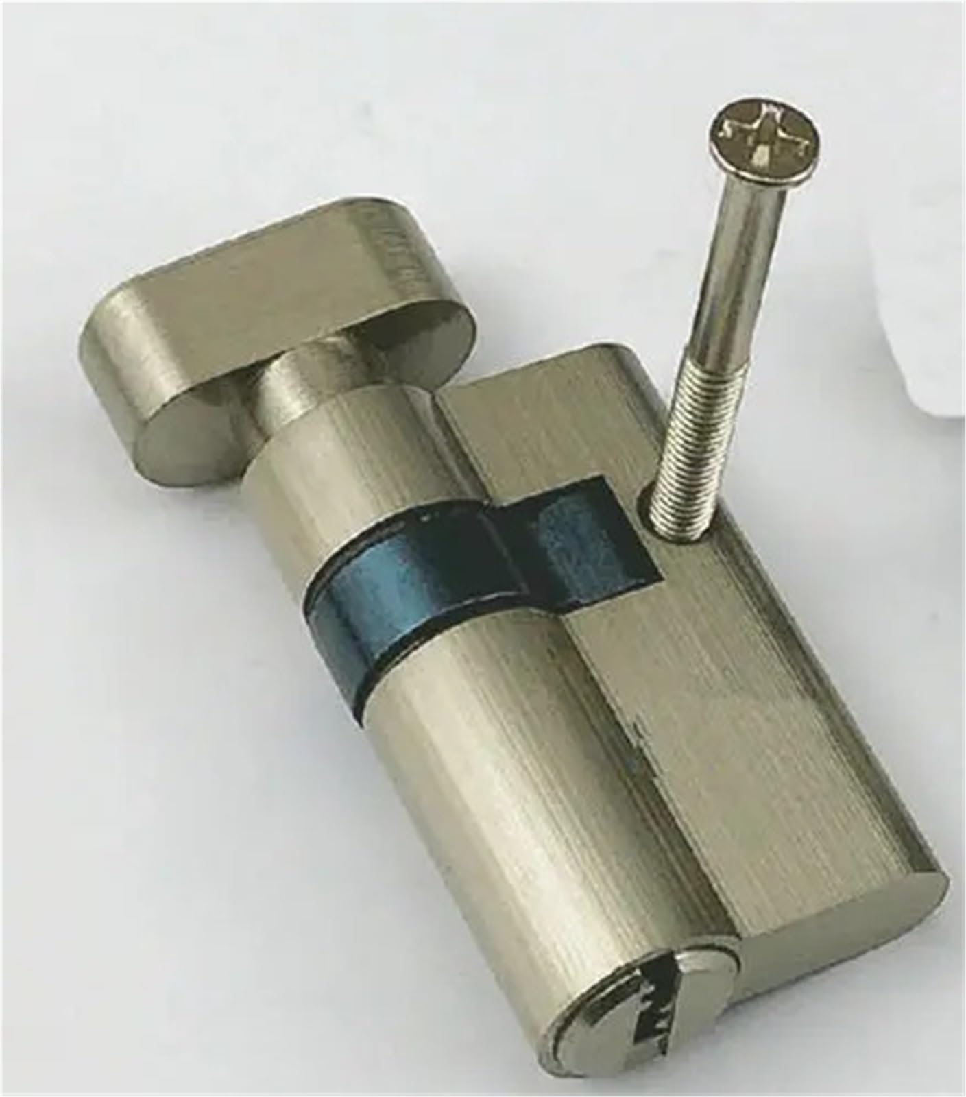 Sxolcoufoh Type A Glass Door Lock Cylinder Asymmetrical Core Height 32Mm Length 50Mm With 5Keys 1Pcs(Type A)