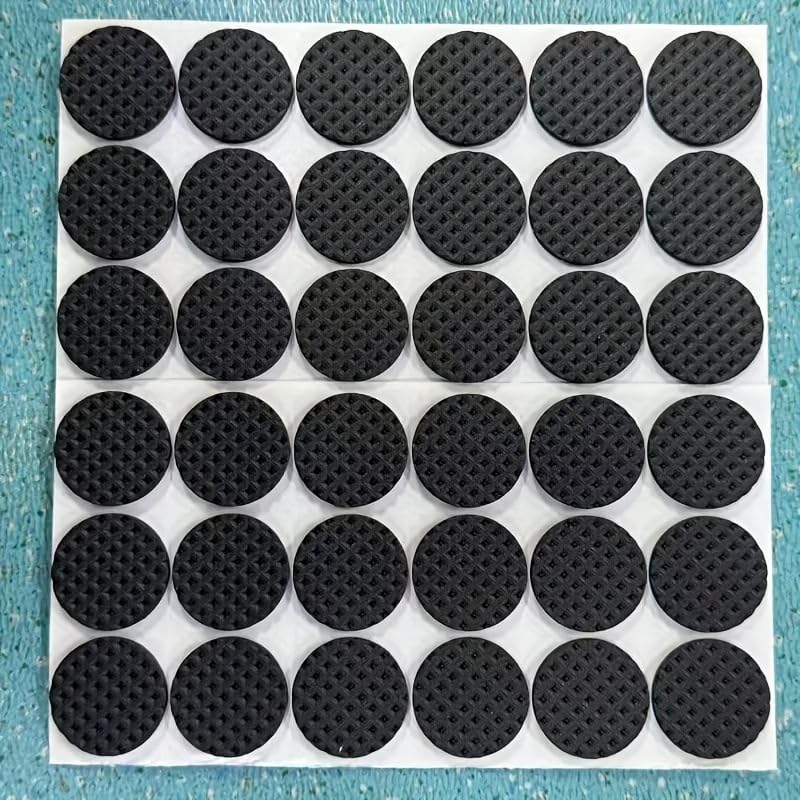 36Pcs Multi-Purpose Self-Adhesive Furniture Pads - Cut-to-Fit Scratch-Resistant Floor Protectors, Durable Non-Slip Chair, Table, and Appliance Leg Pads Prevents Damage and Protects Hardwood Floors