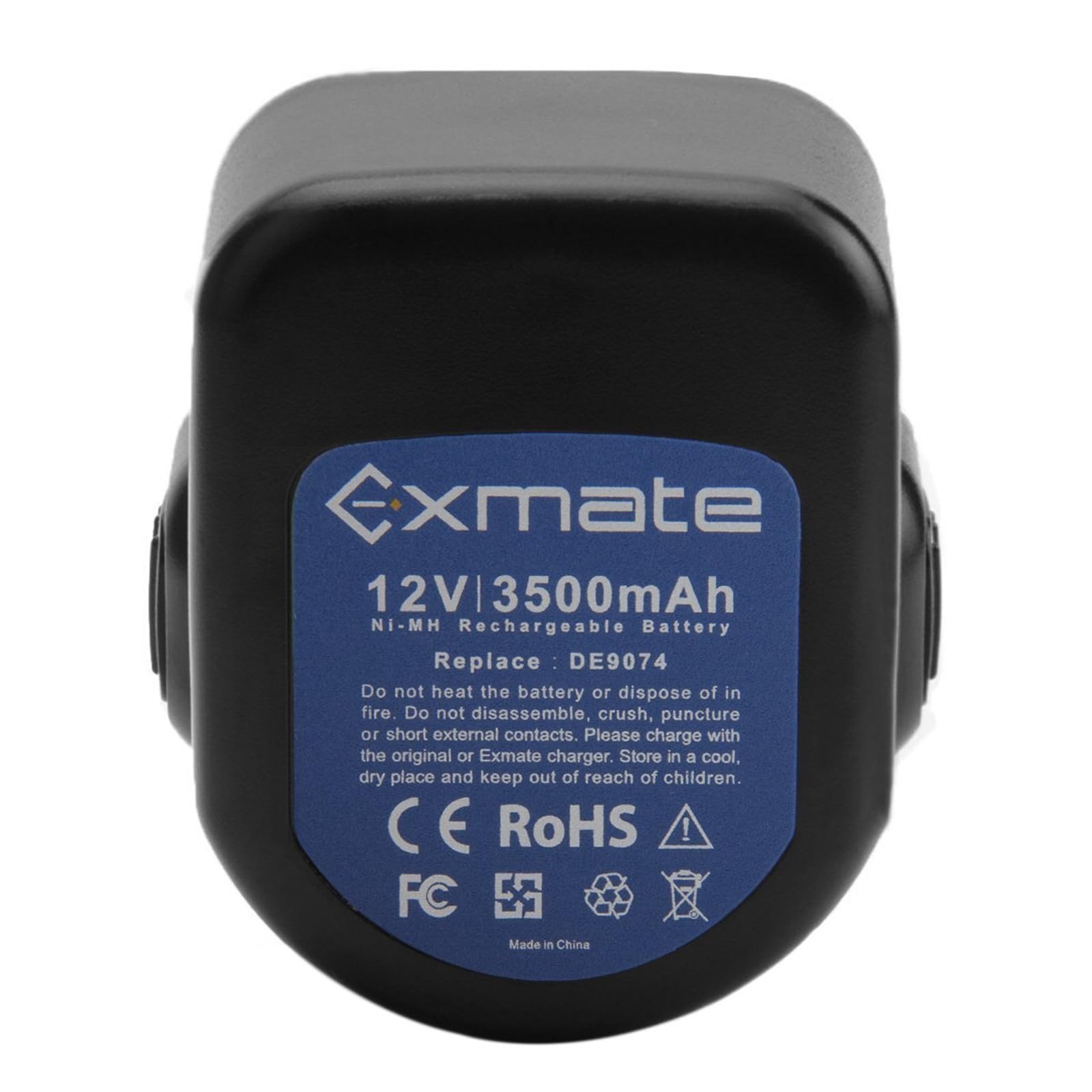 2X Exmate 12V 3.5Ah Batterie pour Dewalt DC9071 DE9071 DW9072 DE9074 DE9501 DW9071 DE9037 DE9072 152250-27 397745-01