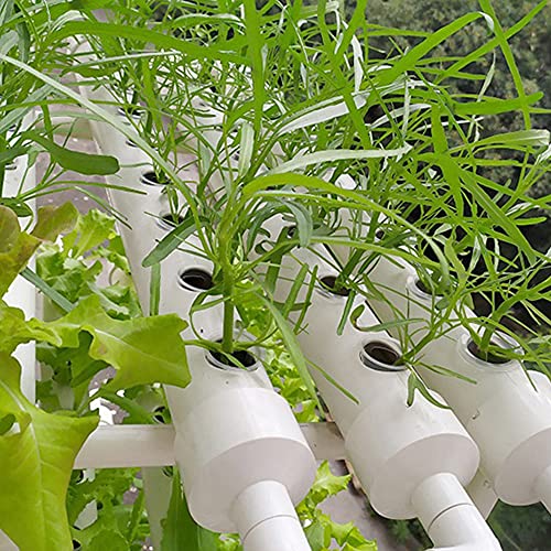 水耕栽培キット 4層16パイプ 144穴 室内と庭園栽培器 育成システム 家庭菜園 土不要 野菜・果物・花など植物を育てる 日本語取扱説明書付き 7枚目