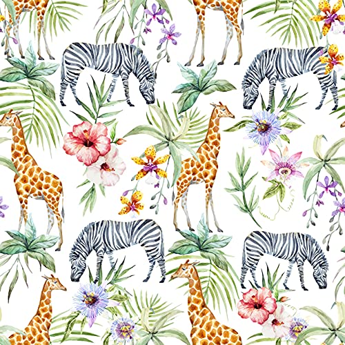 Papier Peint Auto-Adhésif Magic-Stick Cuisine Girafe Zebra - 3