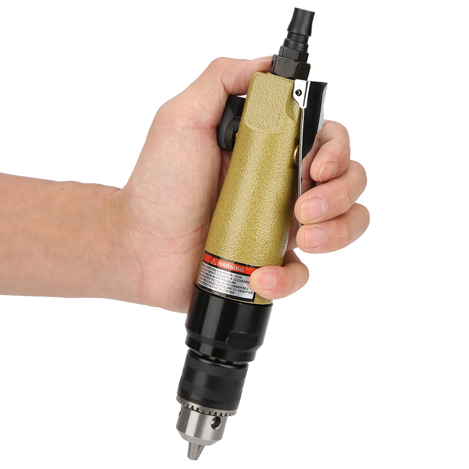 Trapano Avvitatore Pneumatico 3/8 con velocità Regolabile, Alta Efficienza, Lunga Durata, Comodo Funzionamento con una Sola Mano, Design con Impugnatura diritta. Rotazione