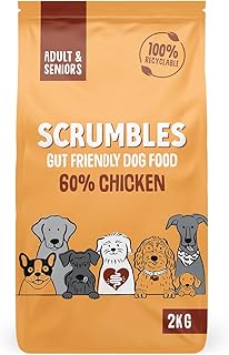 Scrumbles Dry Dog Food with Fresh Chicken, 2 kg (Pack of 1),package may vary