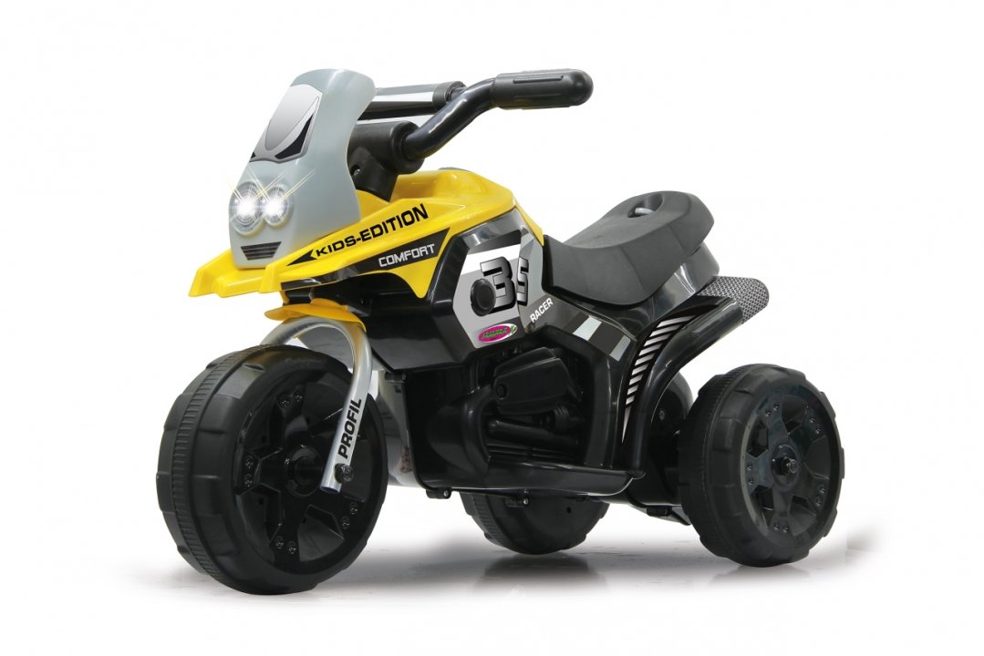 JAMARA RIDE-ON E-TRIKE RACER, VEHÍCULO INFANTIL AMARILLO