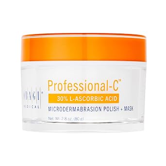 Obagi Professional-C Microdermabrasion Polish + Mask Dual Action Vitamin C Face Mask that Exfoliates & Promotes Healthy Looking Skin 2.8 oz
