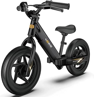 Electric Balance Bike,12 Inch Kids Electric Bike for Ages 3-5 Years Old, Kids Balance Bikes with Adjustable Seat, Dirt Bike for Boys & Girls