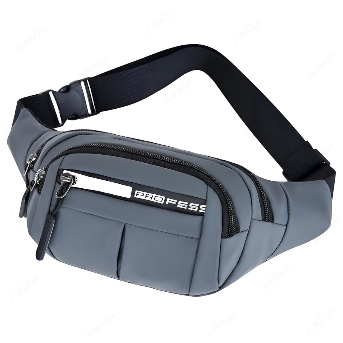 juragh Waist Bag for Men Women Travel Handy Hiking Running Pouch with Zipper Adjustable Strap Pack for Documents Money Card Phone Earphone Lightweight Sport Belt Bag-picture-20