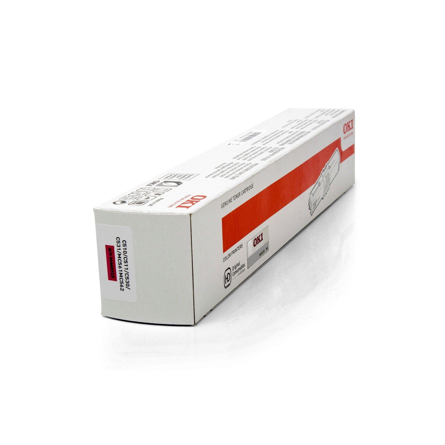 Toner magenta OKI 44469723 consommable laser pour documents colorés