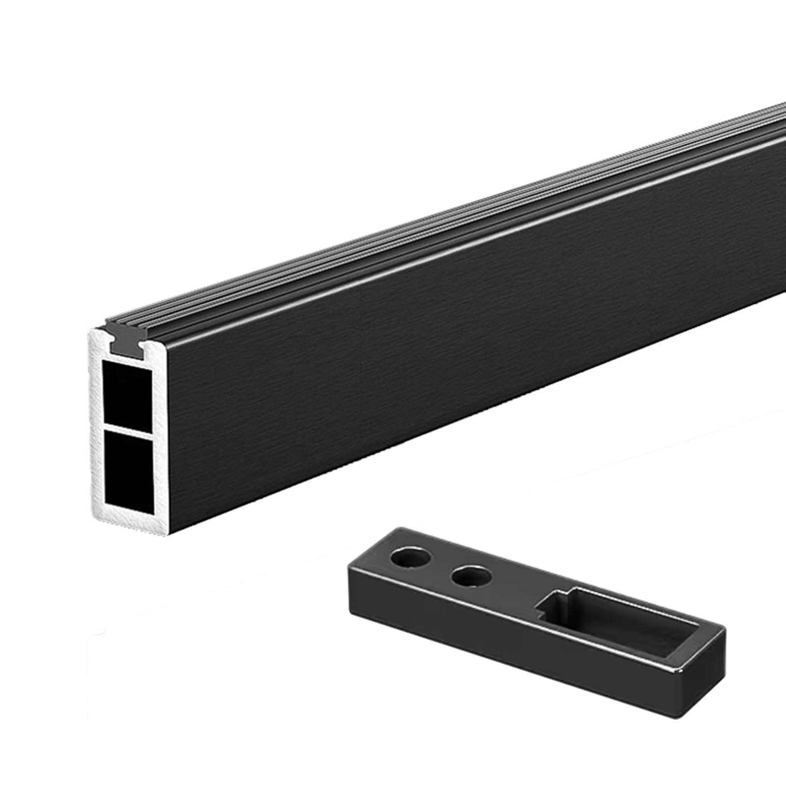 Barre de penderie extensible dorée pour suspendre les vêtements dans le dressing