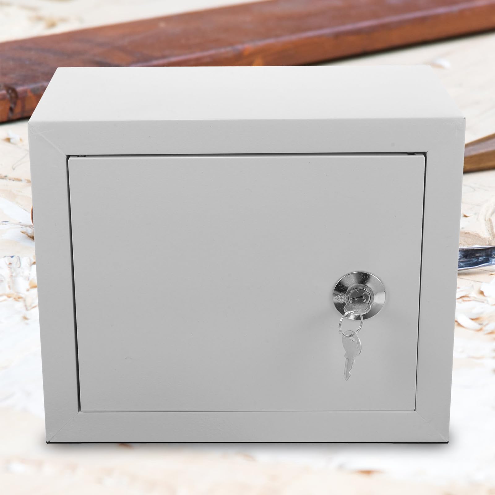 Scatola Elettrica Design Montato a Muro da Parete in Alluminio Argento Resistente alle Intemperie per Ambienti Commerciali e Residenziali
