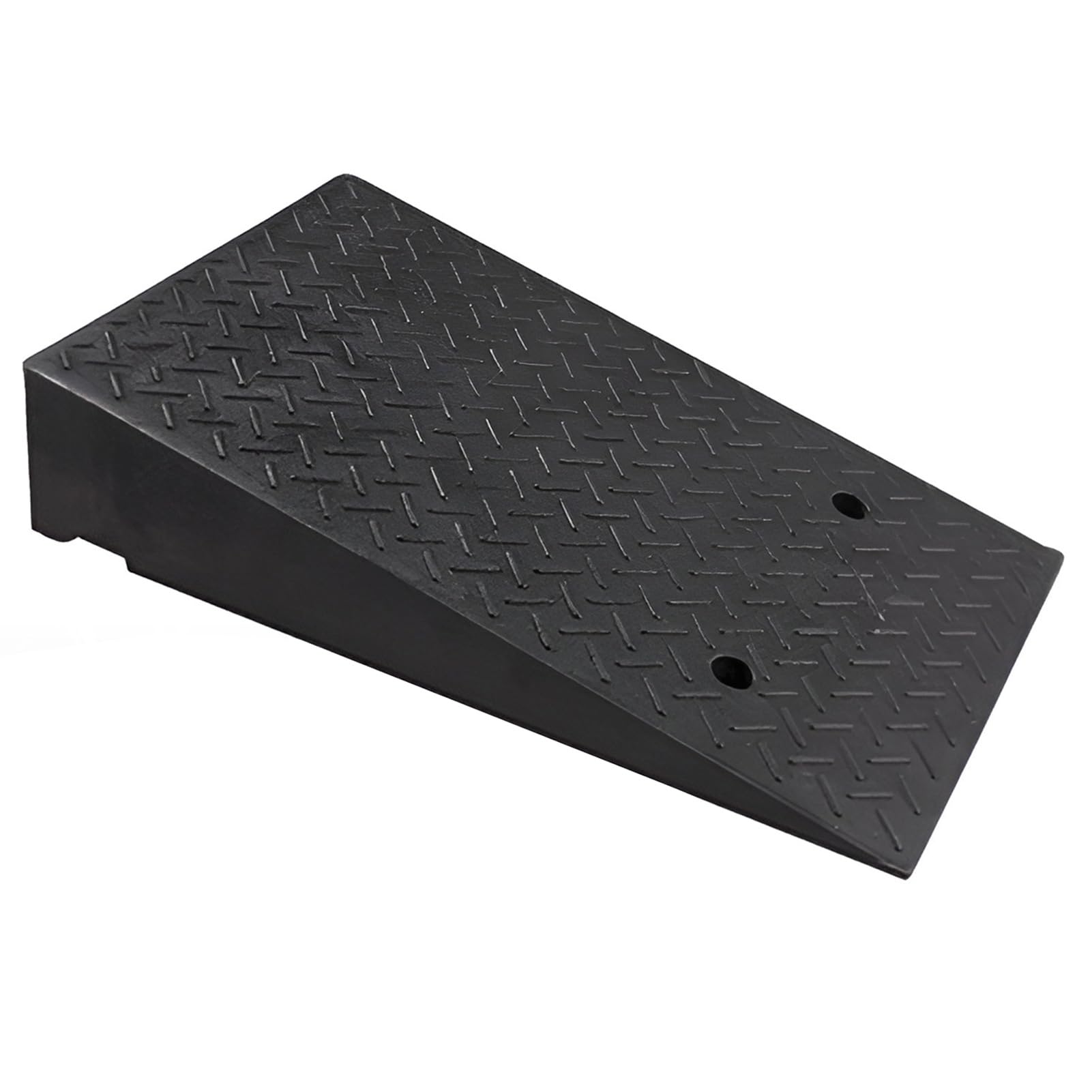 Rampa di Marciapiede in Gomma Alta 20 cm, Rampa per Soglia per Carichi Pesanti, Rampa di Carico Portatile per Auto, Sedie a Rotelle, Motociclette, Tosaerba, Carrelli e Biciclette