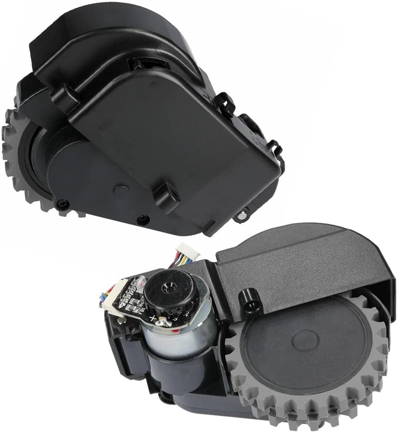 ドライブホイールR/L 1個、Ecovacs 10002816ロボット掃除機交換用アクセサリーと互換性あり(L wheel)