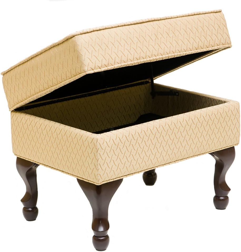 Risedale Storage Ottoman Color: Bisque