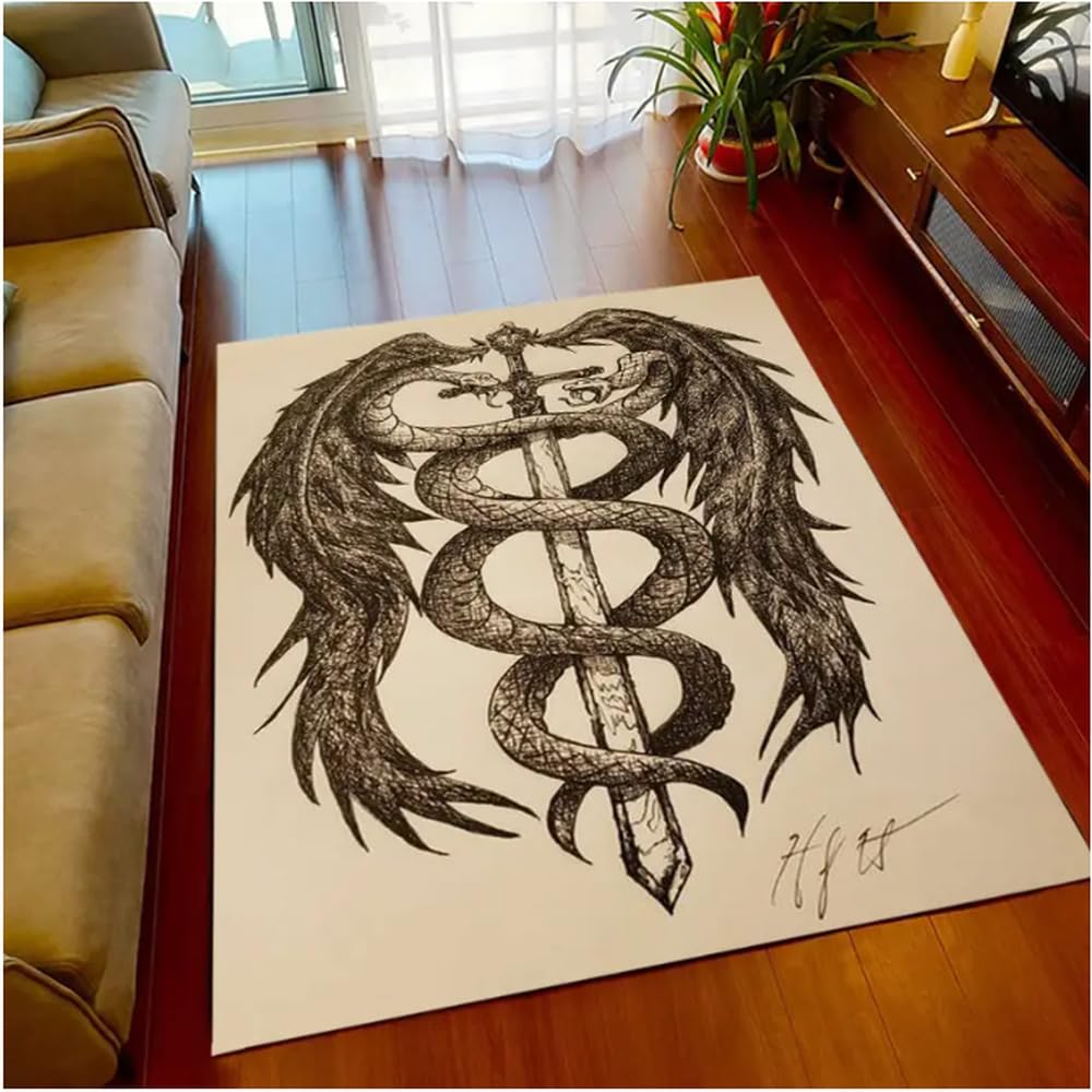 Tapis DJ musique salon tapis de couloir imprimé 80x150