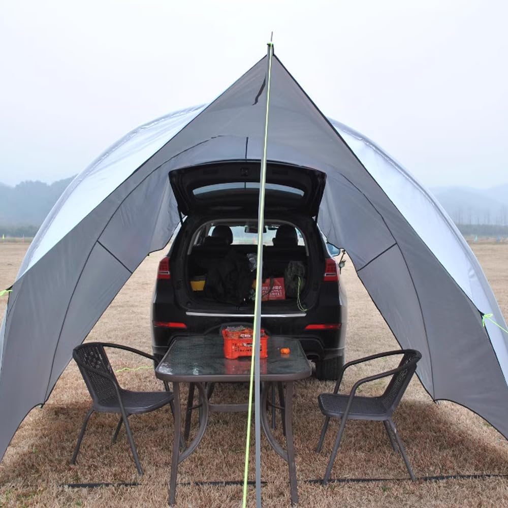 for Jeep Commando/Grand Commander/Jeepster/Liberty/Patriot Car Awning,Portable Awning Canopy Ventilation for Camping Vehicle Awning Instant Shelter for Camping,B Green