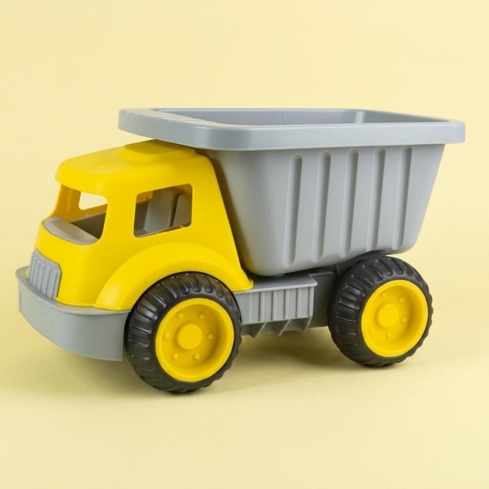 Camioncino da Sabbia per Bambini Carrello Camion Giocattolo da Spiaggia Autocarro da Trasporto con Cassone Grande per Movimento E Scarico di Sabbia