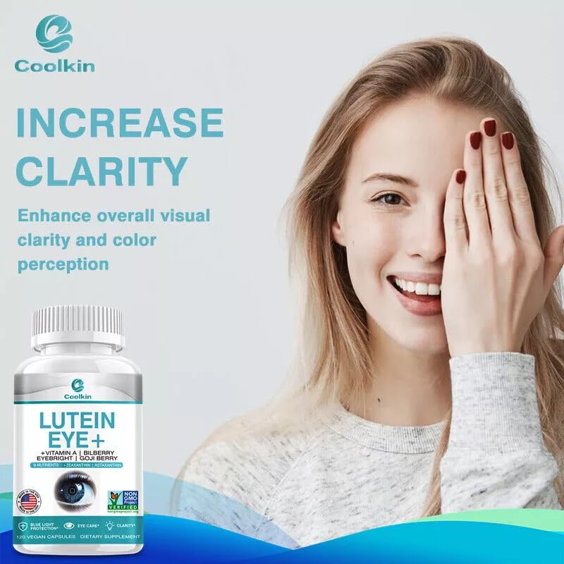 Capsules de lutéine 397 mg – Zéaxanthine – Santé de la vision, soutien de la fatigue oculaire, santé des yeux