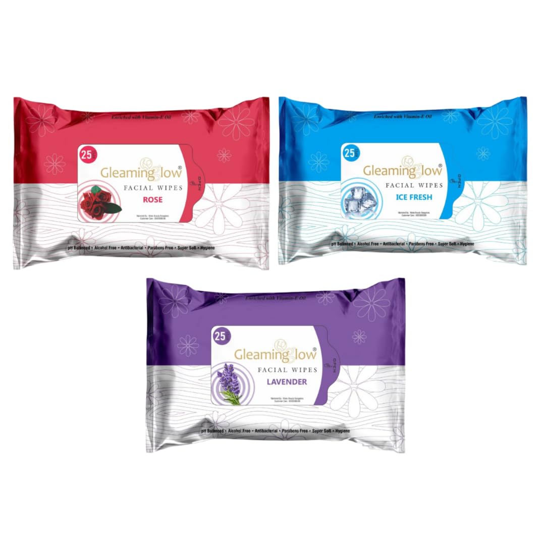 Makeup Remover Wipes for Women's - 25 Towelettes (each), Pack of 3, 84fsza_12-image-29