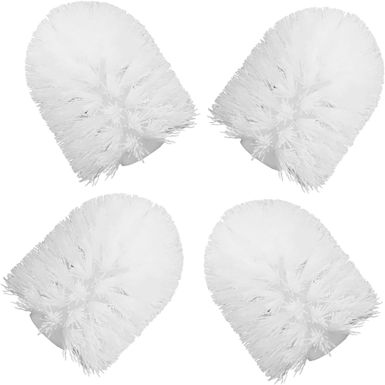 4pcs Toilet Brush Head Replacement Bathroom Cleaning Tools Brush for Bath Accessories