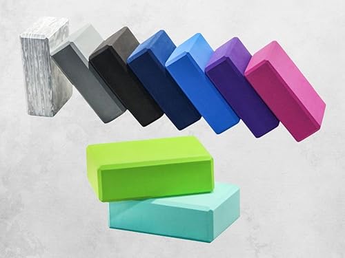 Miniatura 5 de EXERZ Yoga Blocks 2 pack, Gym Blocks, Exercise Workout Fitness Bricks, Pilates Stretch Handstand Non-Slip