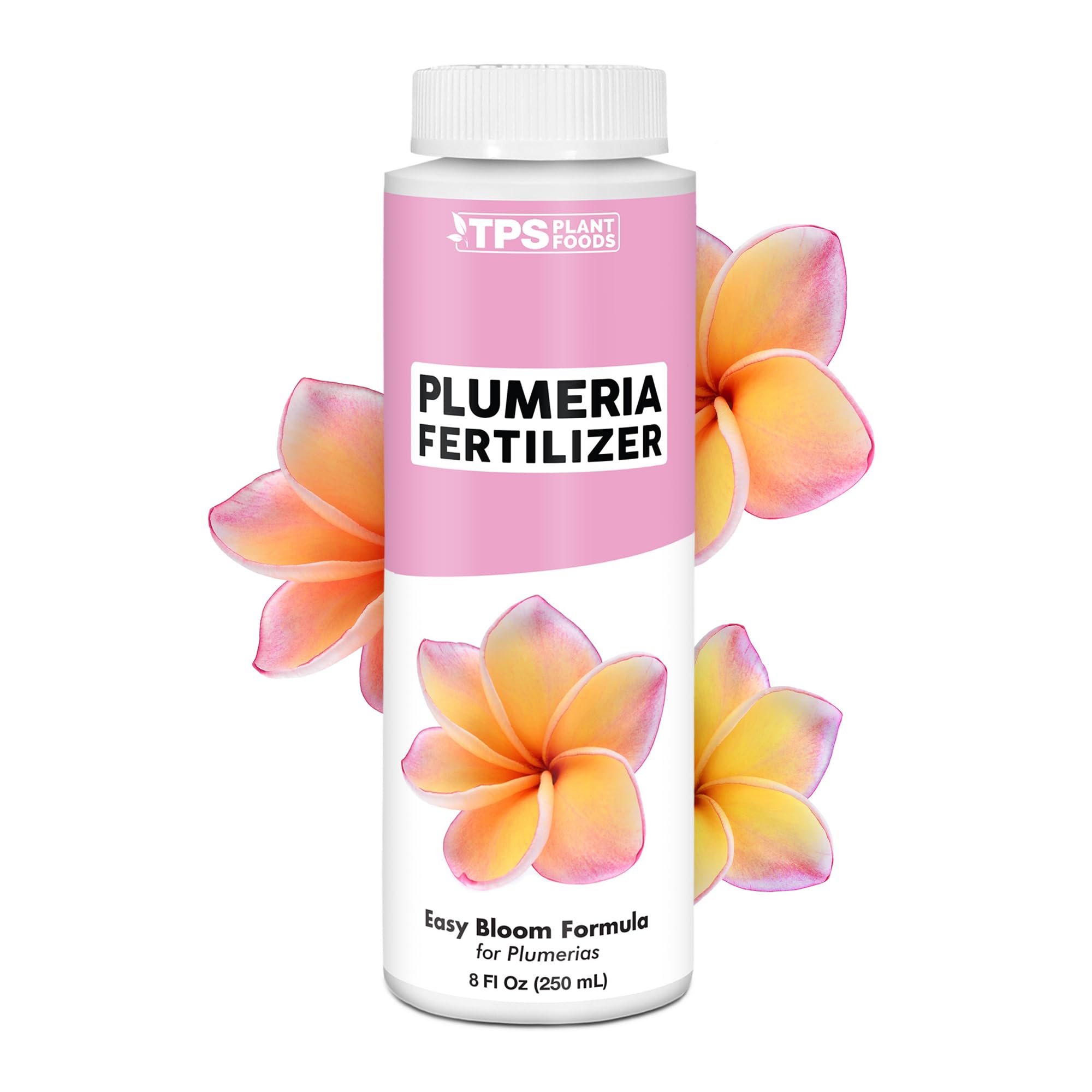 Plumeria Fertilizer – Liquid Plant Food for More Blooms & Growth, 8 oz 8 oz (1/2 Pint)
