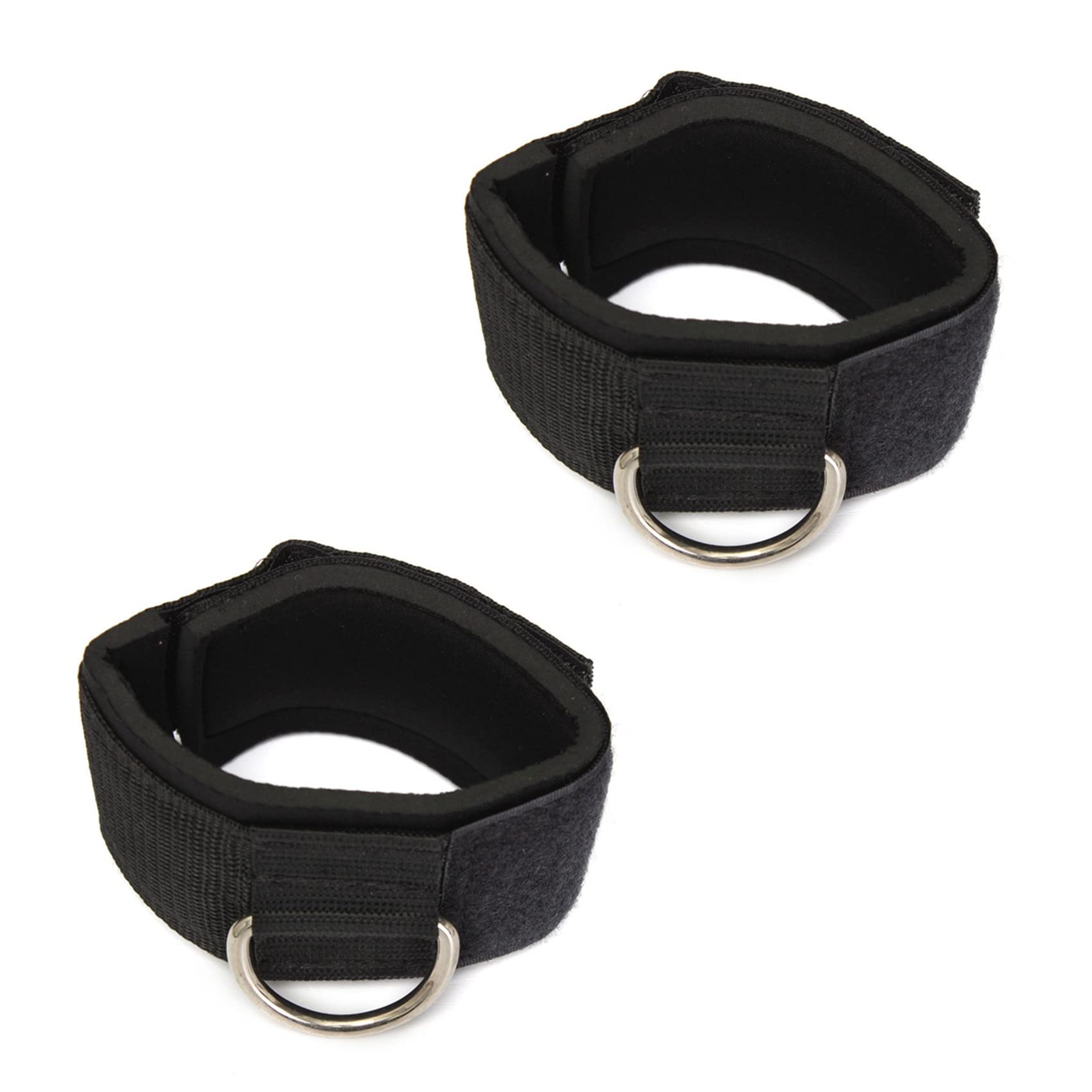 Cavigliera Doppio D-Ring Neoprene Per Cavo Puleggia – Leopardata Per Sollevamento Pesi E Gambe