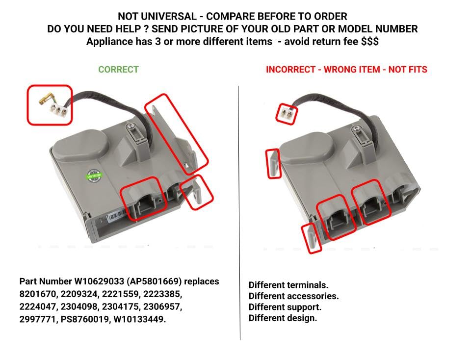 Amazon.com: GSPUSA VCC3 1156 09 A 52 compatible with Jenn Air