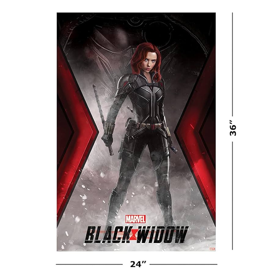 Amazon.co.jp: ブラック・ウィドウ 映画ポスター ナターシャ