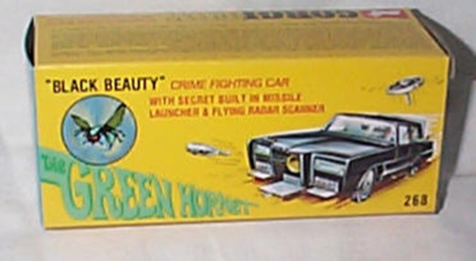 corgi toys Green H ornet Black Beauty vehicle 1:43 scale diecast model