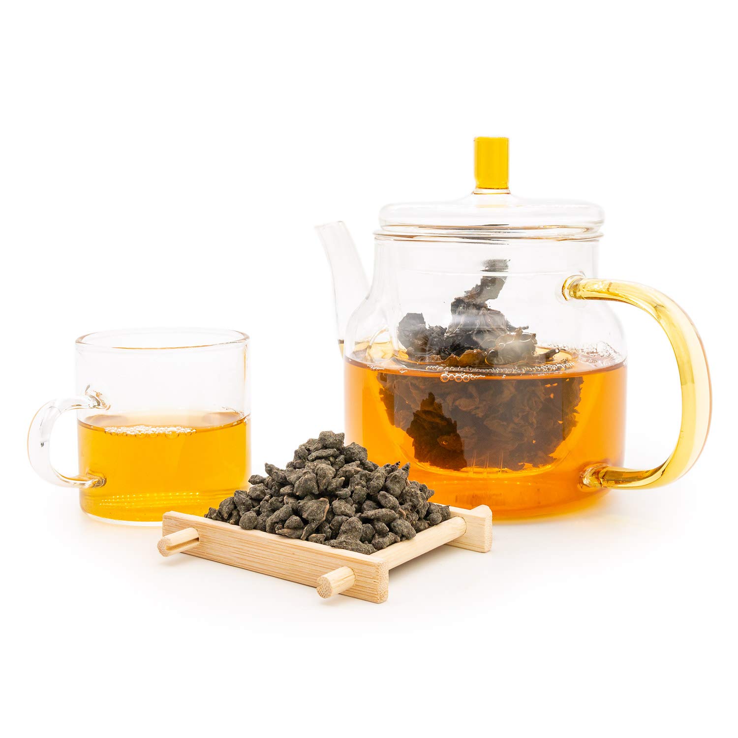 Oriarm Ginseng Oolong Tea Loose Leaf - Chinese Lan Gui Ren Oolong Tea from Wuzhishan Mountain Hainan - Ren Shen Wulong Tea 500g (17.64-ounce)