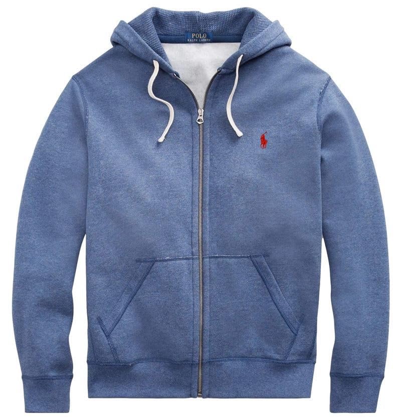 Image of POLO RALPH LAUREN Double-Knit Full Zip Hoodie