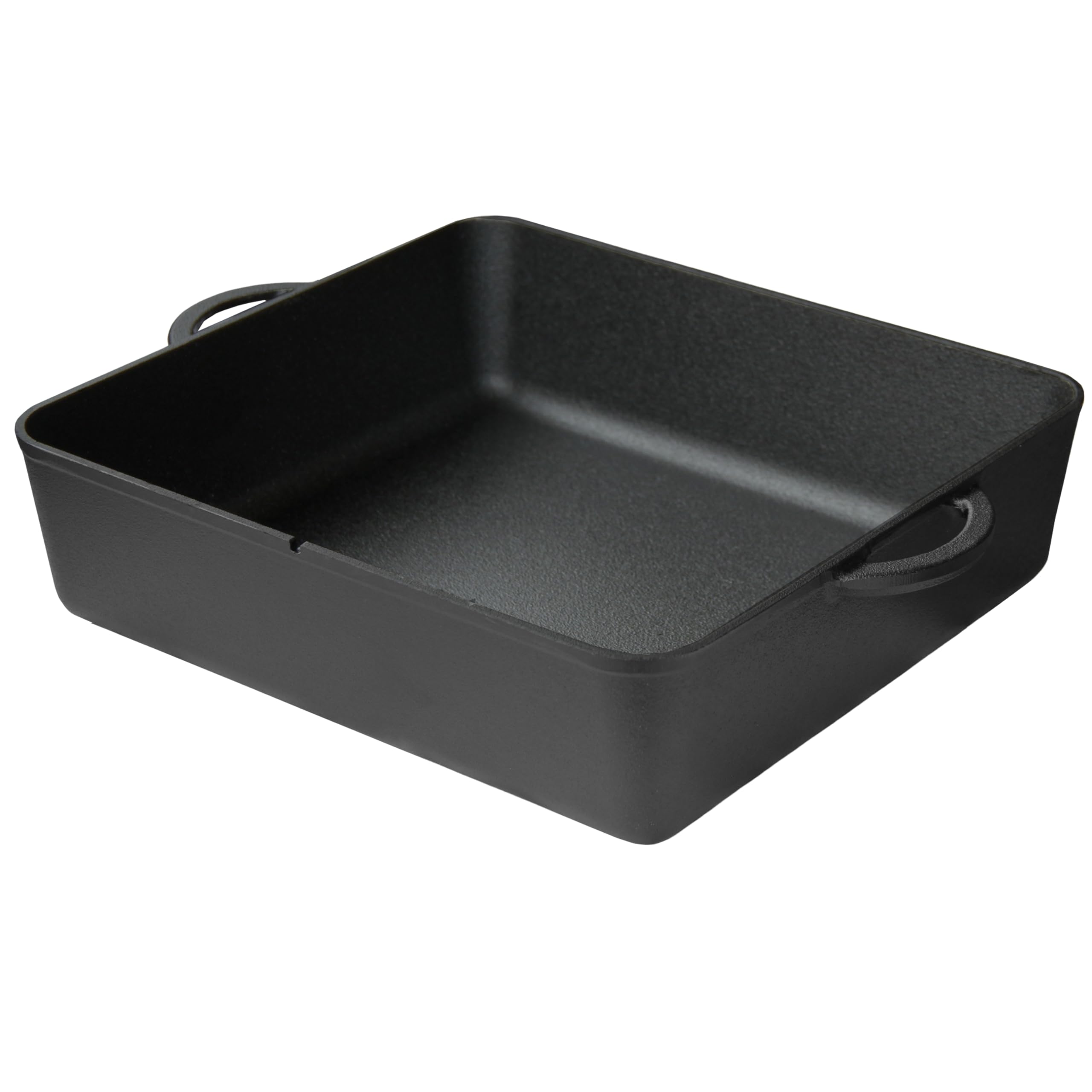 Dutch Oven Set Gusseisen 1,8L-13,6L – Feuertopf mit Deckelheber, Schmortopf mit & ohne Füße, Schlitz für Themormeter, inkl. Kochbuch – Perfekt für BBQ Indoor & Outdoor (ohne Füße, 12L - E1)