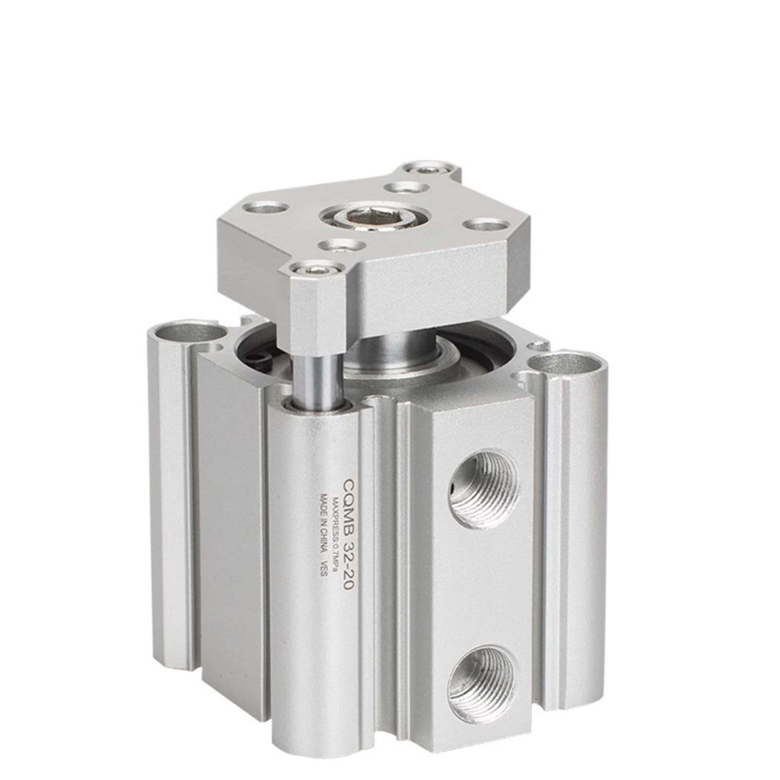 Cylindre à air comprimé CDQMB63 course 40 mm pour guidage linéaire compact