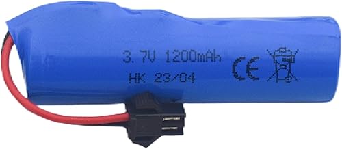 Miniatura 7 de sea jump Batería de litio de 3.7 V 1200 mAh para DE45 DE42 DE58 DE49 DE57 DE70 RC Car 114 Vehículo todoterreno con tracción en las cuatro ruedas de