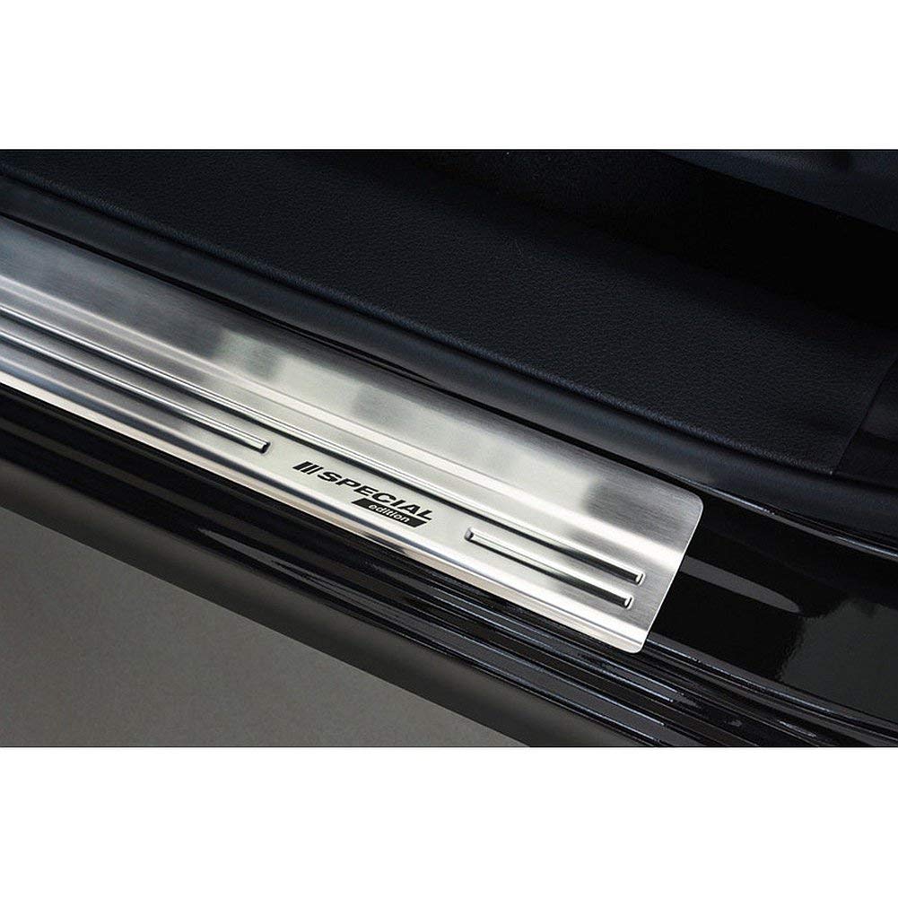 Avisa 2/14009 INOX ochraniacze progów drzwi X-Trail III 2014-2017 & FL 2017-4-częściowy, srebrny