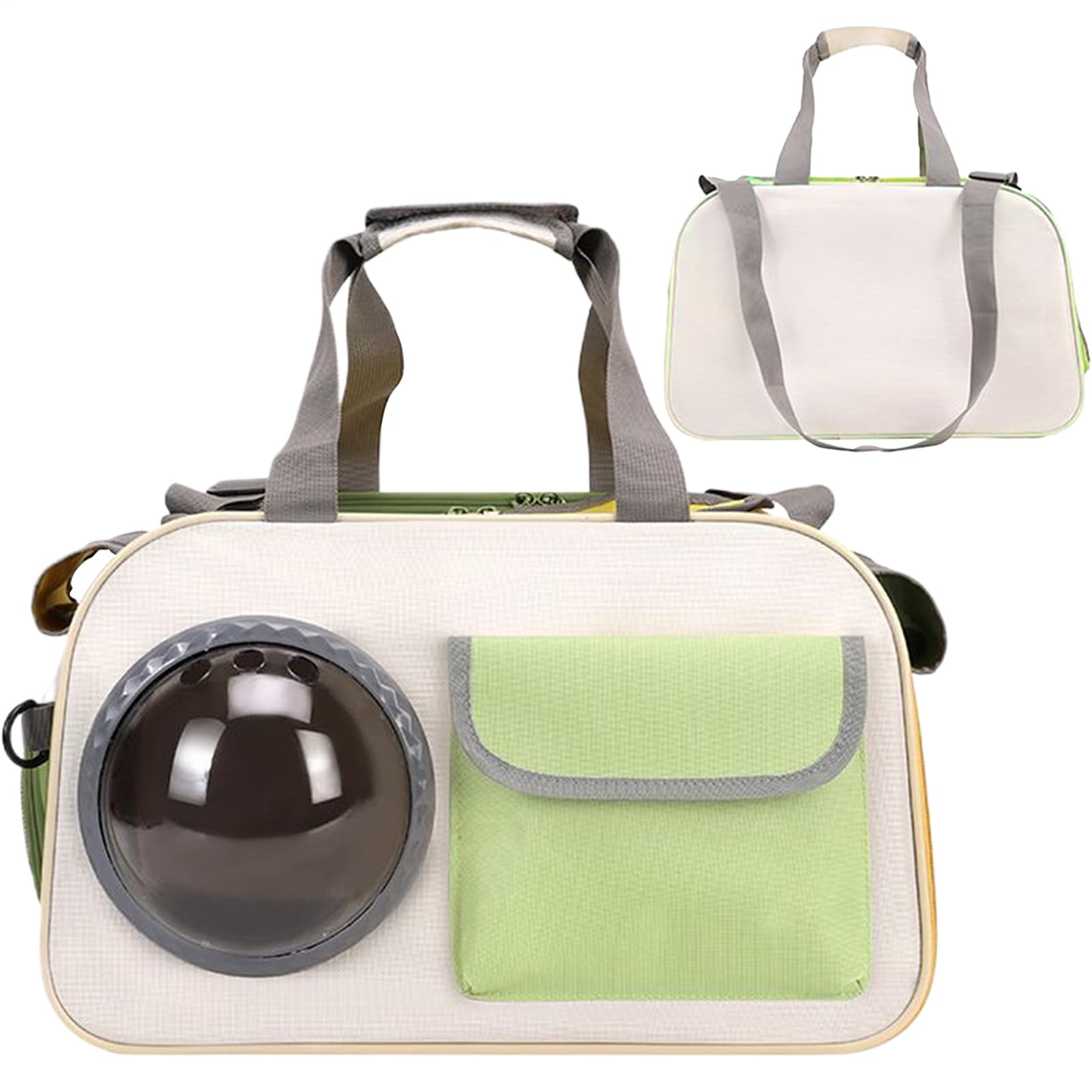 Sac de transport pour animaux idéal en camping et randonnée avec bulle pour chaton