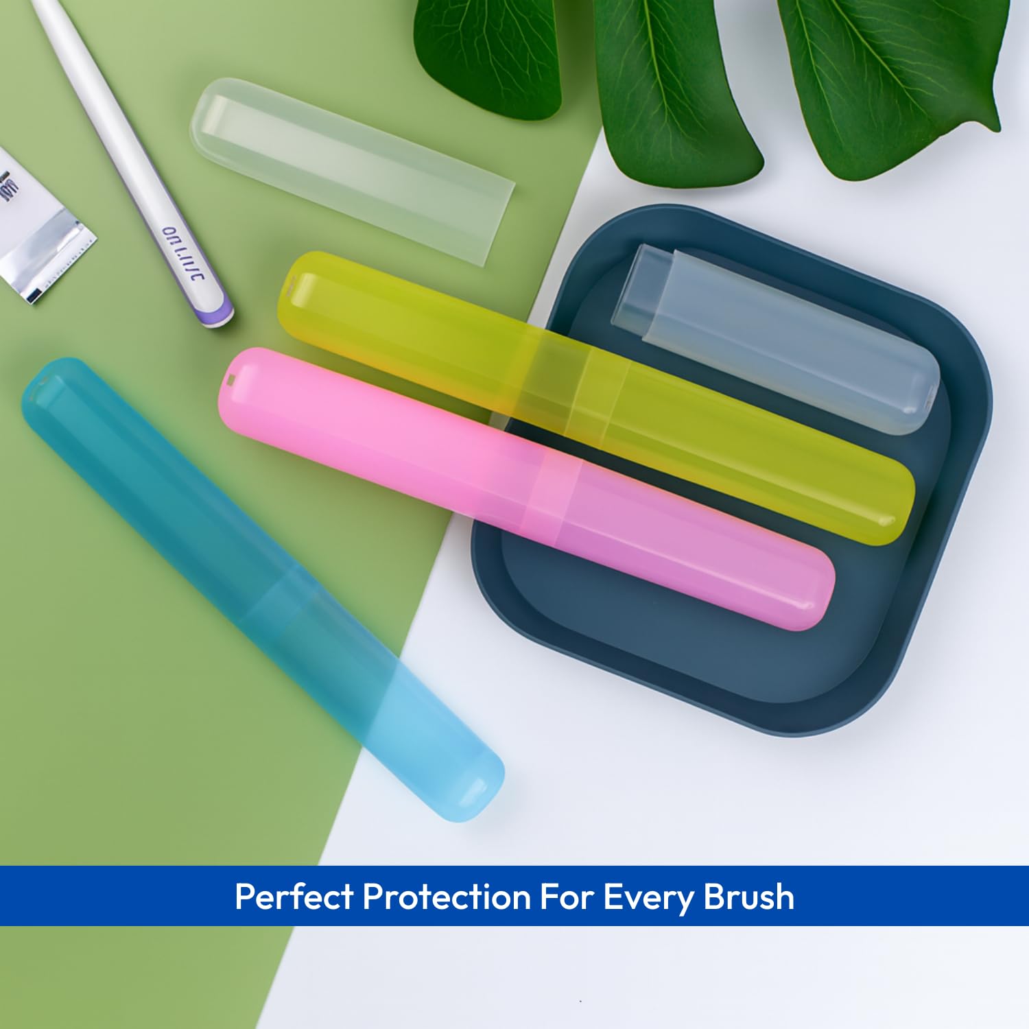 Zulaxy Toothbrush Covers - Keep Brushes Clean & Protected -5