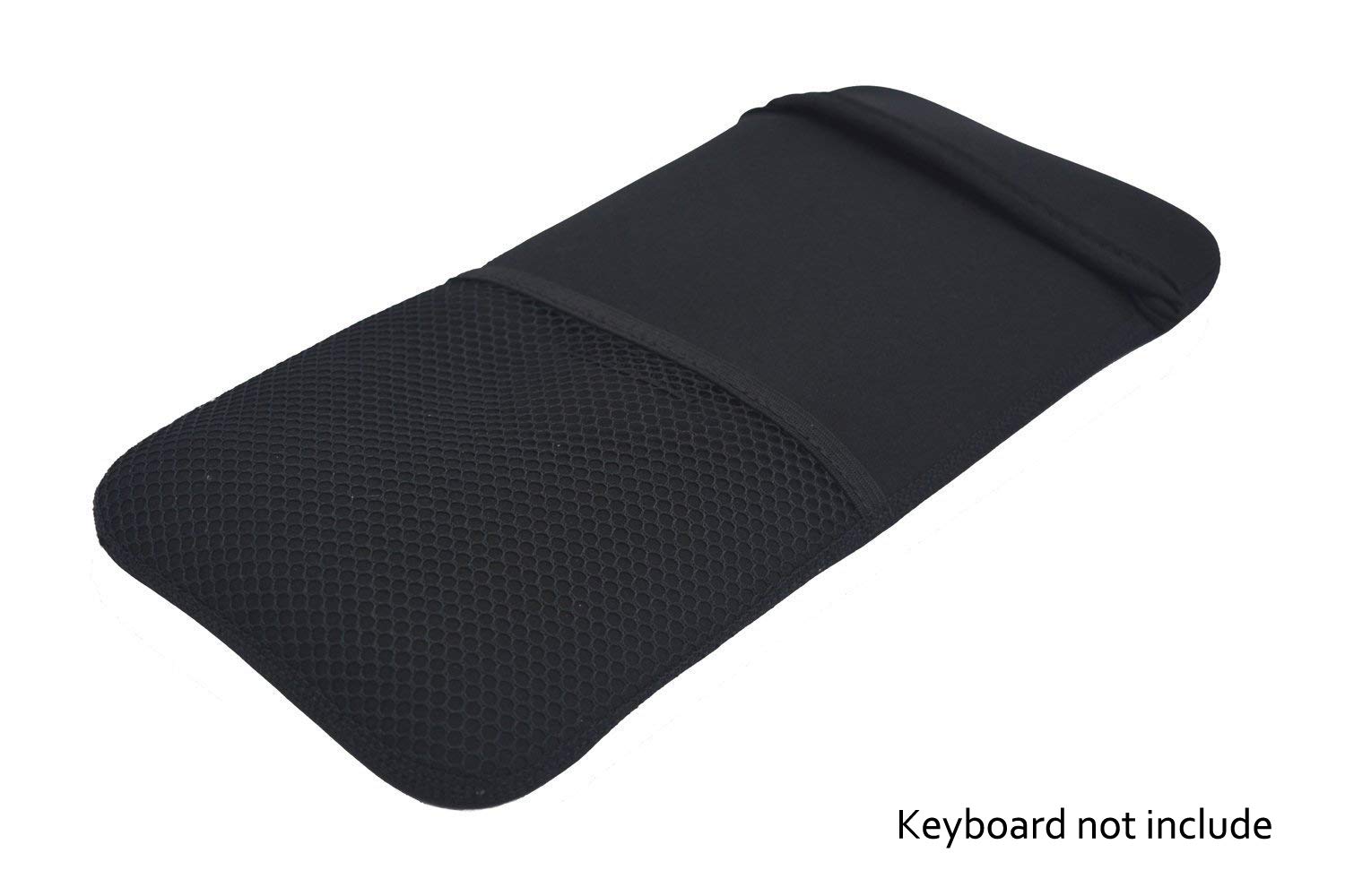 Wanty Neoprene Carrying Case Cover Protector Sleeve Skins Pouch Bags for Apple Wireless Bluetooth Keyboard MC184LL/B MC184CH and MLA22LL/A and Logitech Easy-Switch K810 / K811