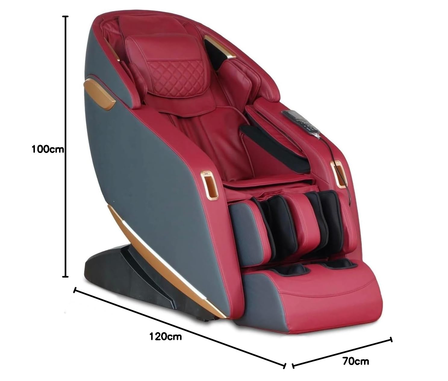 SOBO Massage Chair for Home 3D Zero Gravity Full Body Heating and Foot Massage Chair with Bluetooth (Maroon, Black and Red) SOBO Massage Chair for Home 3D Zero Gravity Full Body Heating and Foot Massage Chair with Bluetooth (Maroon, Black and Red)