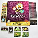  Panini Euro 2012 - Komplettsatz 540 Sticker + 20 Sticker D1 - D20 + Set 6 Sticker Manuel Neuer Coca Cola + Leeralbum