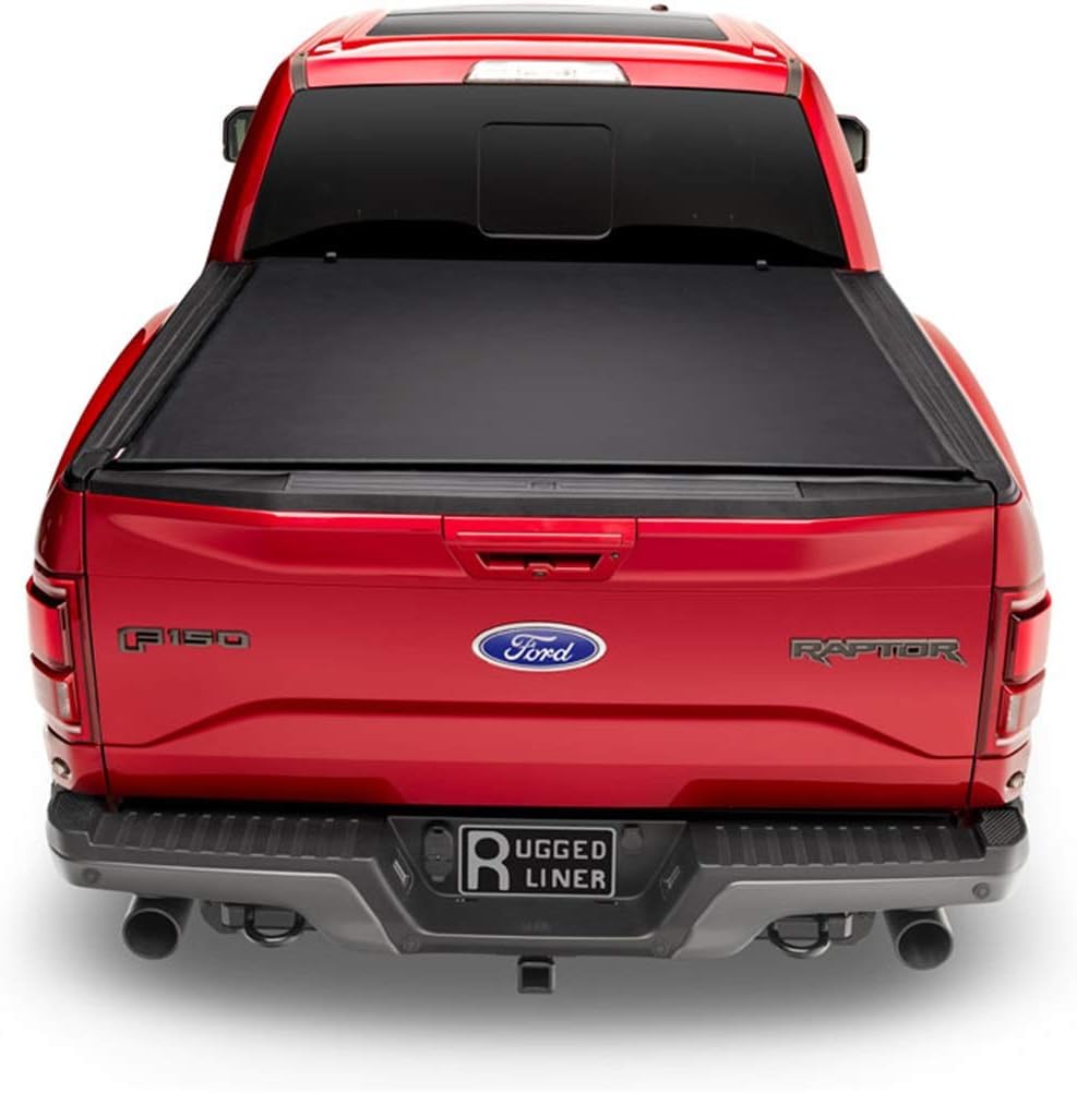 Rugged Liner Premium Rollup Truck Bed Tonneau Cover | RC-F6517 | fits 17-18 Ford Super Duty (w/o utility track), 6'5" bed