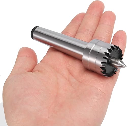 Miniatura 4 de SHUYU Torno de madera MT2 con punto cargado de resorte, herramientas de torneado de madera, herramientas de torneado de madera para carpintería,