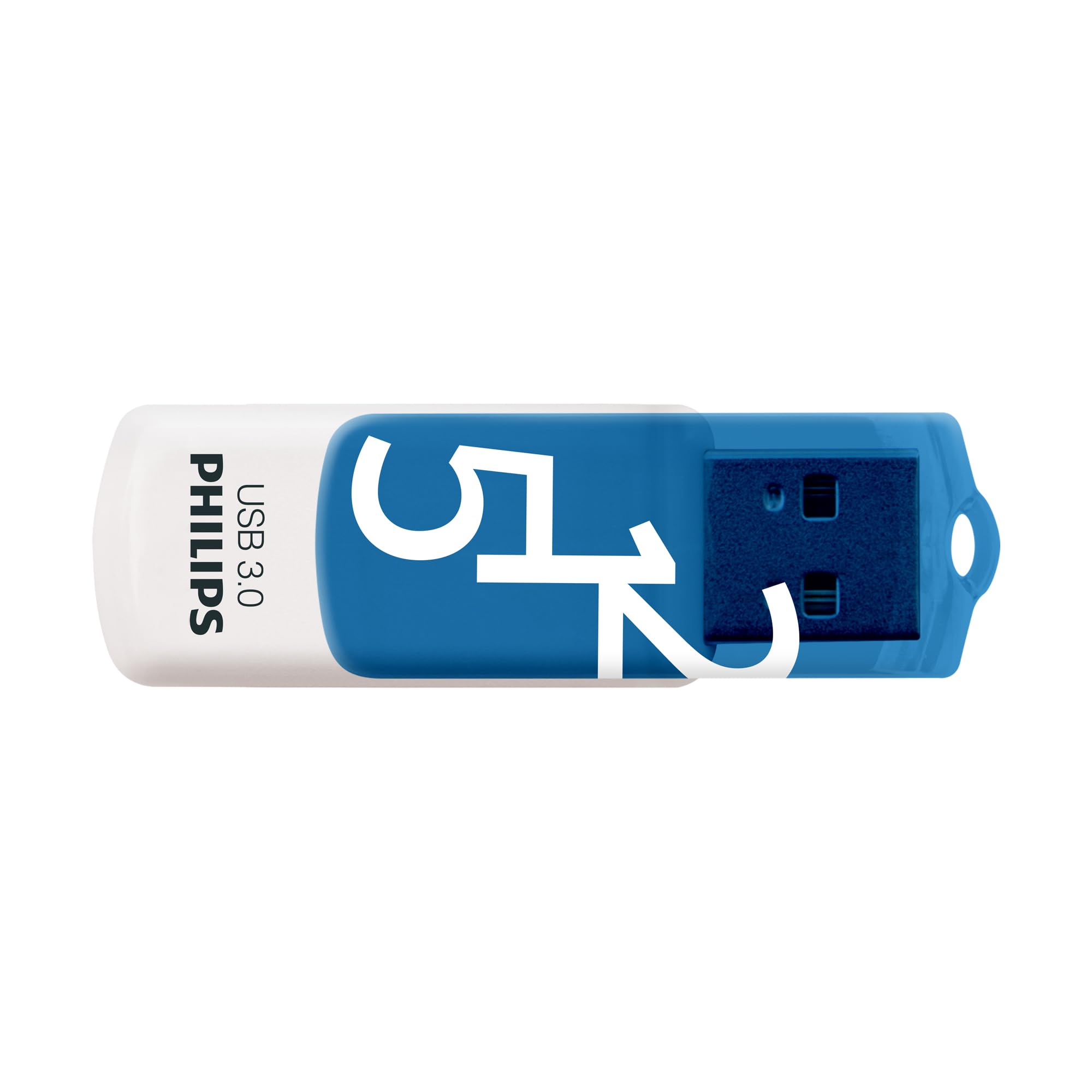 Philips Vivid Edition Super Speed USB 3.0 unità flash USB 512 GB con cappuccio girevole per PC, laptop, computer, archiviazione dati, velocità di lettura fino a 120 MB/s