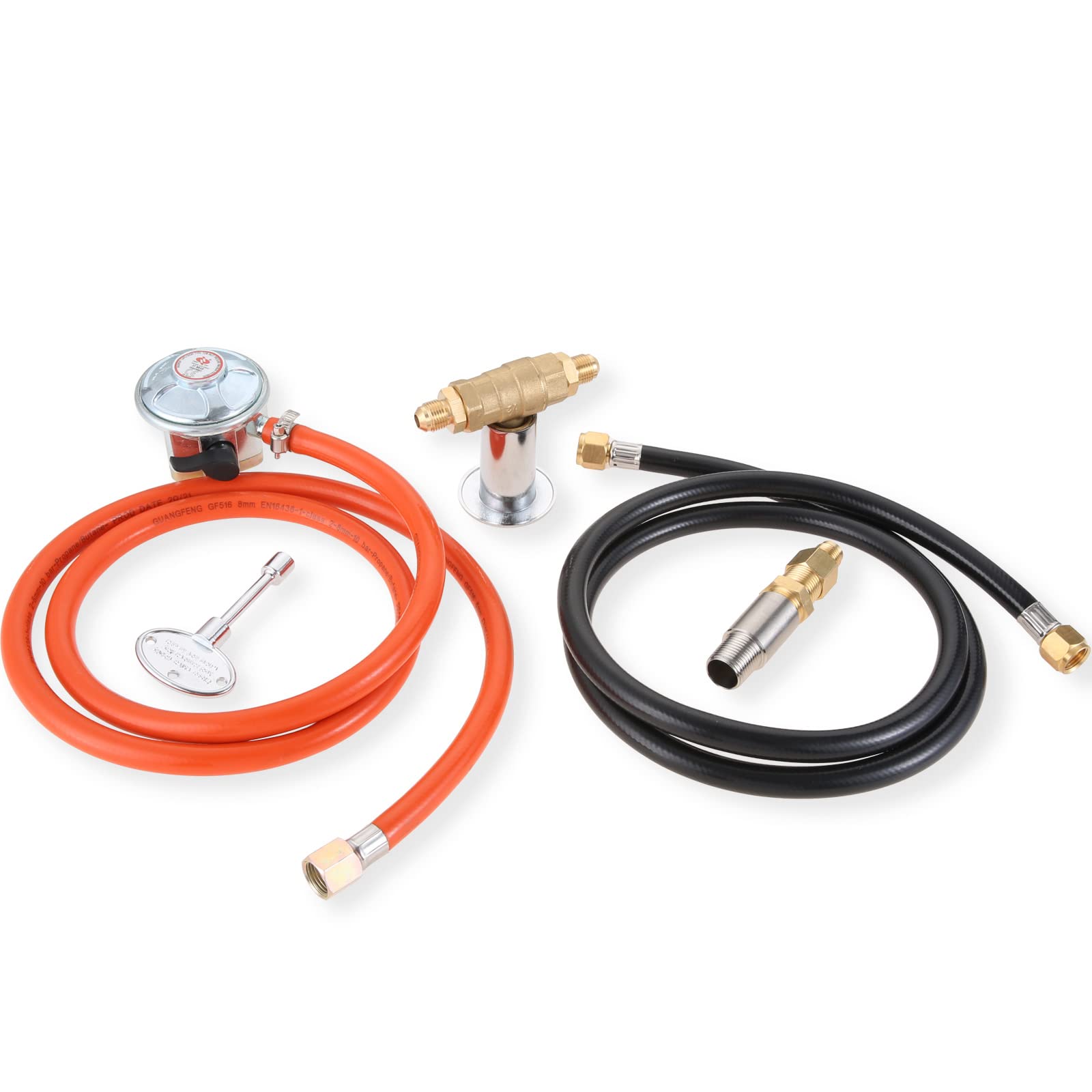 Buy Hicello Firepit BBQ Grill 27MM Clip On Regulator UK with 1.5M