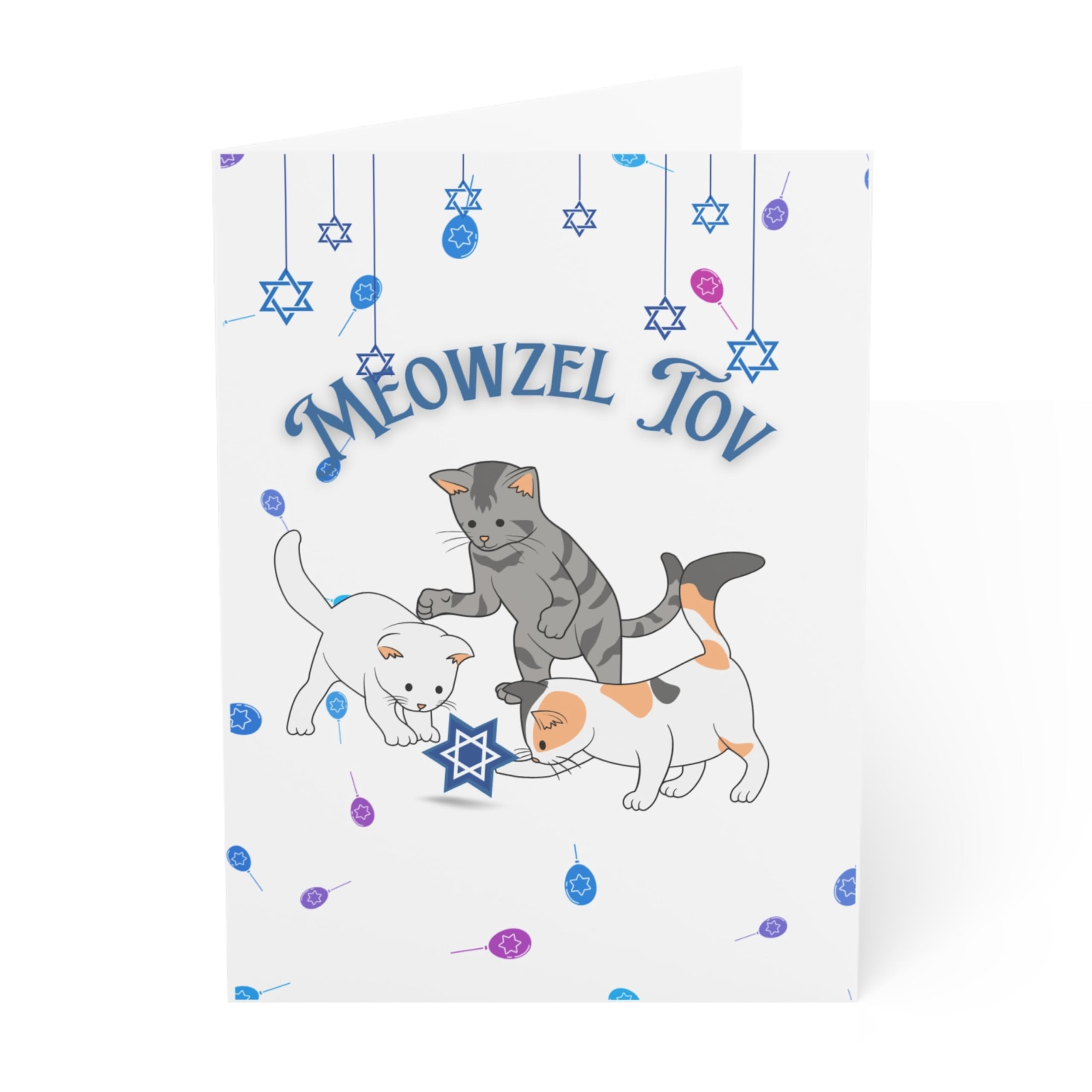 Amazon.com: J&J'S TOYSCAPE Mazel Tov Card, Jewish Wedding Card