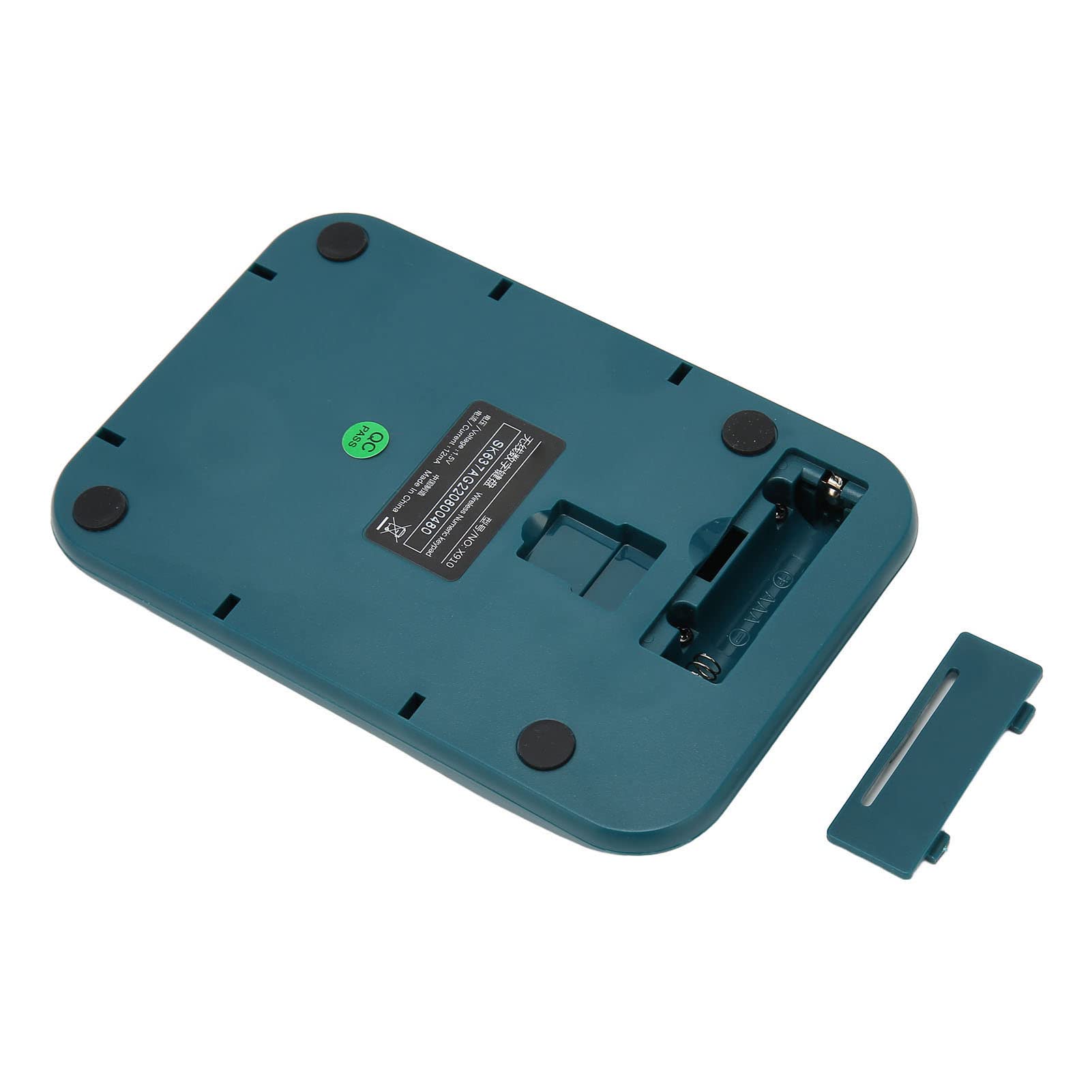 Tastierino Numerico USB, Tastierino Numerico Meccanico per Laptop, Tastierino Numerico per Macchina da Scrivere a Colori retrò a 18 Tasti per XP, per (Colore verde scuro)