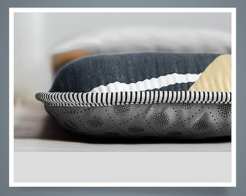 Miniatura 5 de Colchón de futón japonés, plegable, enrollable para dormir, tatami, tumbona para el suelo, cama de invitados, colchón portátil para acampar y