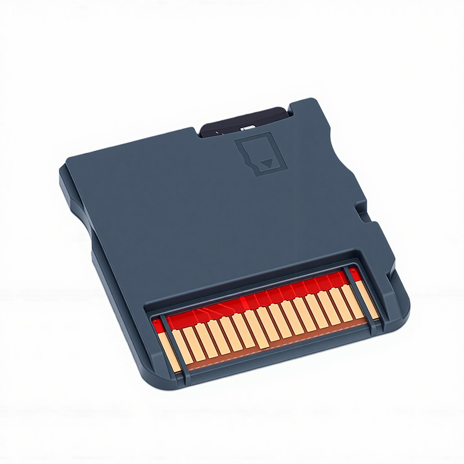 Cuifati Scheda Flash di Gioco 7800 in 1 per 3DS 2DS, Memoria Integrata da 64 GB, Tasti Personalizzabili Cartuccia per Videogiochi per DS, NDSL, NDSi, 3DSL, Nuovo 3DS XL, 2DSXL (BLACK)