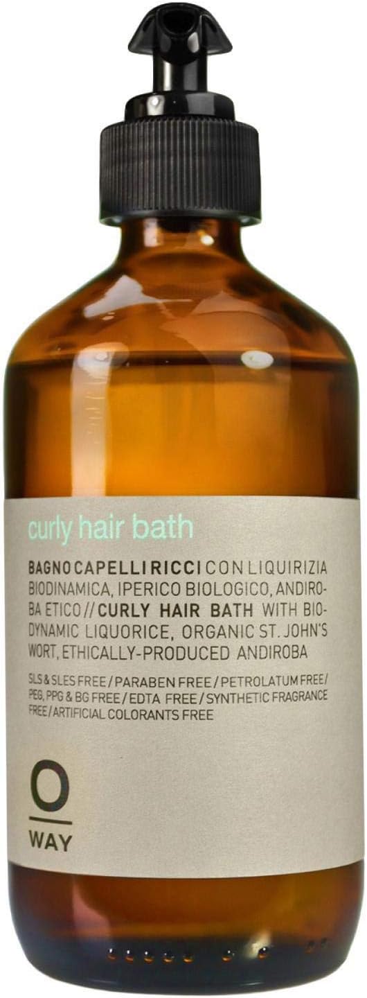 OWAYCURLY HAIR BATH Shampoo For Curls and Waves 8.1 oz
